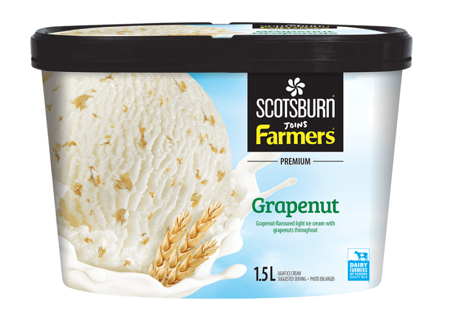  Grapenut Scotsburn joins Farmers Ice Cream