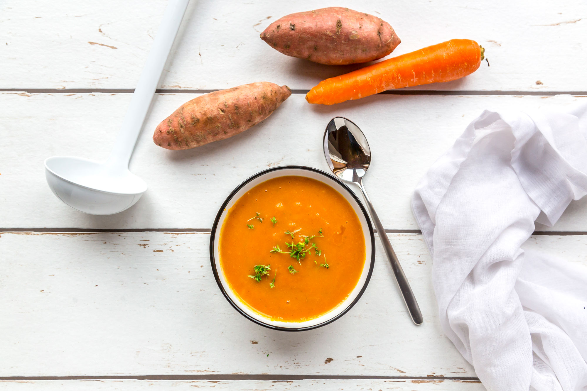 Creamed Turnip and Apple Soup Farmers Dairy