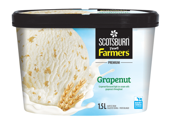  Grapenut Scotsburn joins Farmers Ice Cream