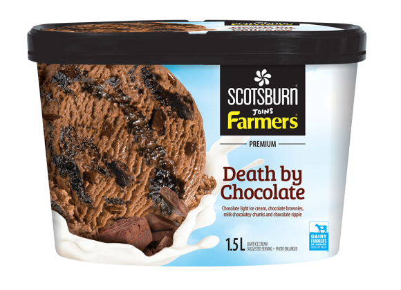  Death by Chocolate Scotsburn joins Farmers Ice Cream