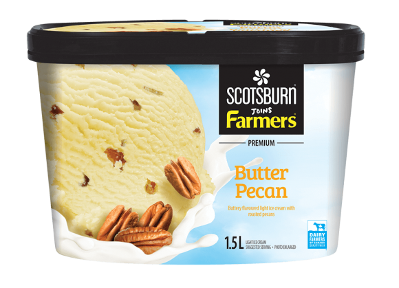  Butter Pecan Scotsburn joins Farmers Ice Cream