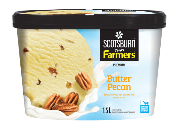  Butter Pecan Scotsburn joins Farmers Ice Cream