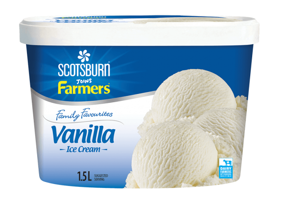  Vanilla Scotsburn joins Farmers Ice Cream