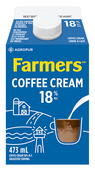 Farmers 18% Coffee Cream