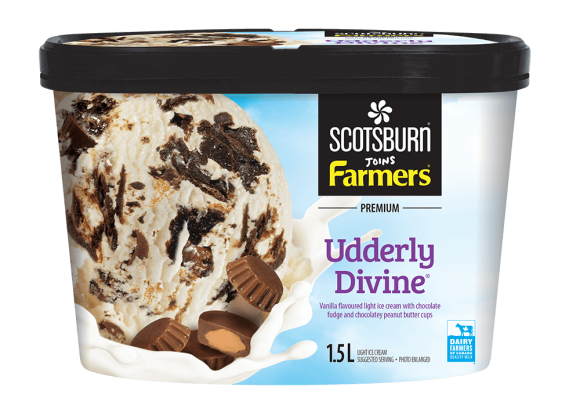 Udderly Divine Scotsburn joins Farmers Ice Cream