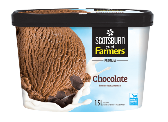  Chocolate Scotsburn joins Farmers Ice Cream