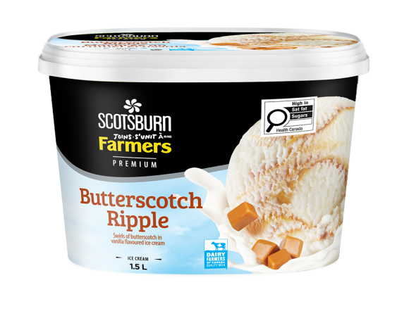  Butterscotch Scotsburn joins Farmers Ice Cream