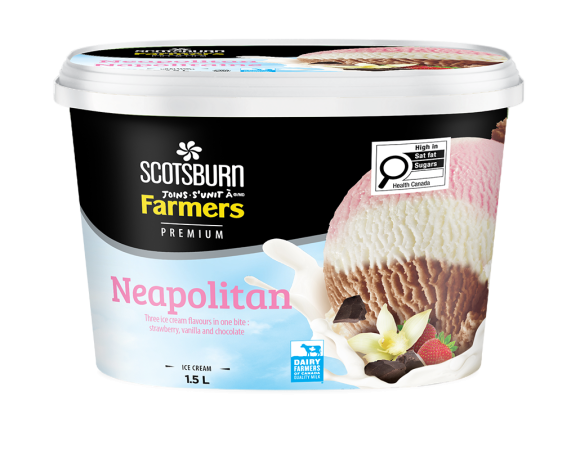  Neapolitan Scotsburn joins Farmers Ice Cream