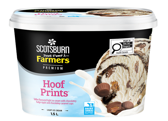 Hoof Prints Scotsburn joins Farmers Ice Cream
