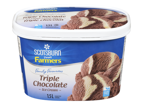  Triple Chocolate Scotsburn joins Farmers Ice Cream