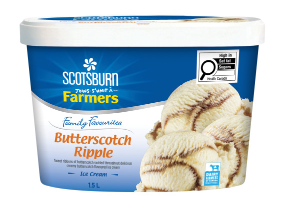  Butterscotch Scotsburn joins Farmers Ice Cream