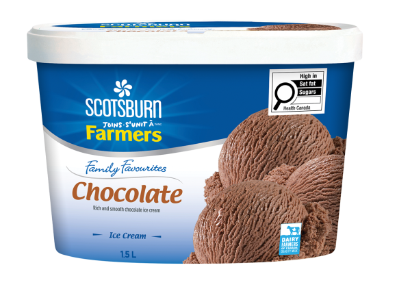 Chocolate Family Scotsburn joins Farmers Ice Cream