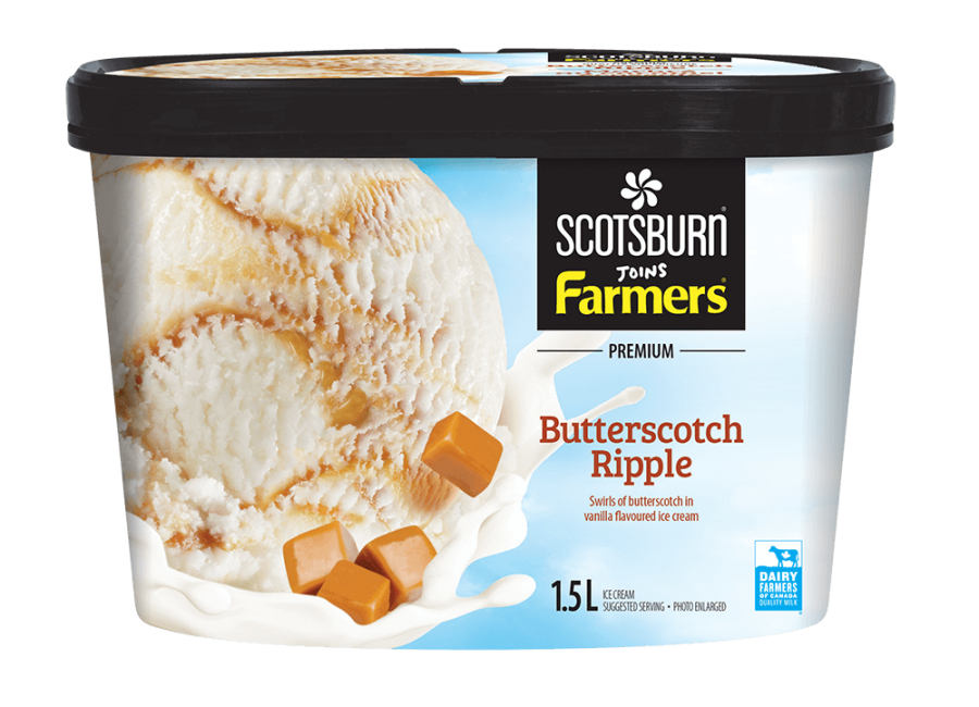  Butterscotch Scotsburn joins Farmers Ice Cream