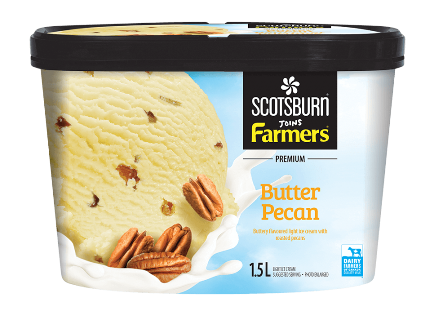  Butter Pecan Scotsburn joins Farmers Ice Cream