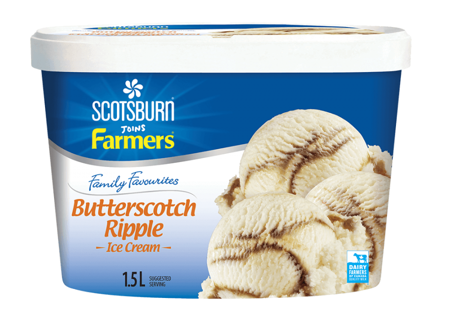  Butterscotch Scotsburn joins Farmers Ice Cream