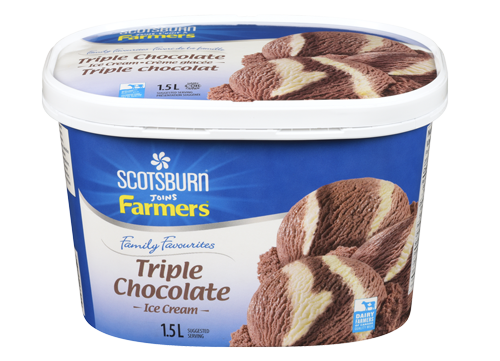 Triple Chocolate Scotsburn joins Farmers Ice Cream