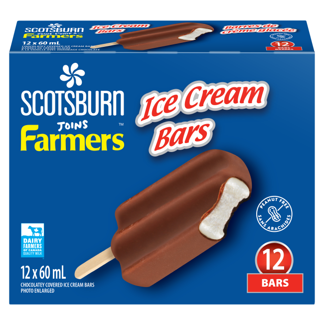 Scotsburn joins Farmers Ice Cream Bars