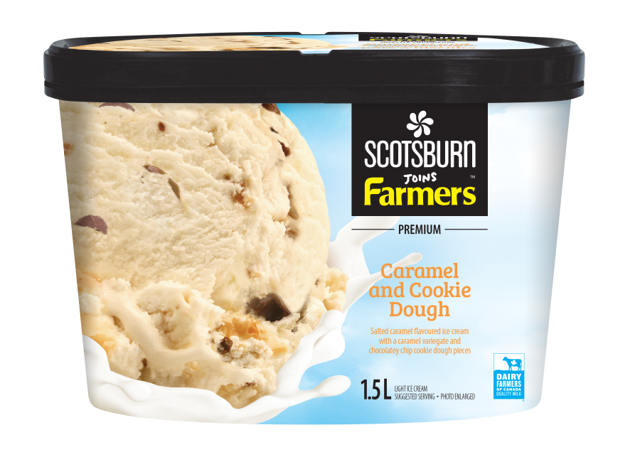 Scotsburn Premium Caramel Cookie Dough