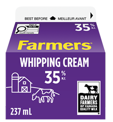 Farmers 35% Whipping Cream 237mL