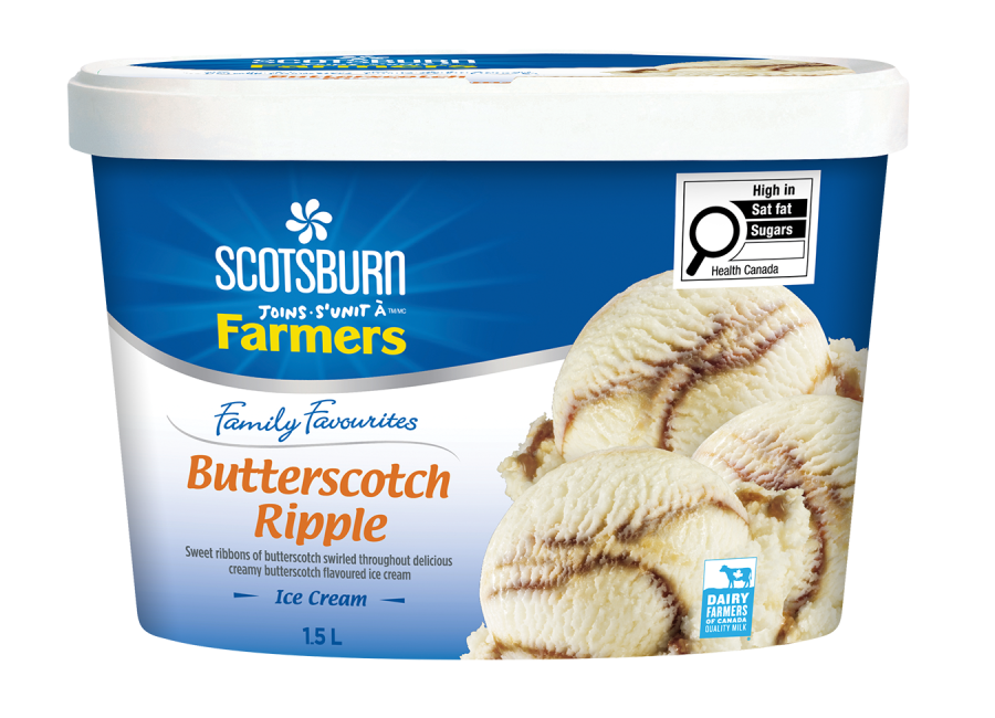  Butterscotch Scotsburn joins Farmers Ice Cream