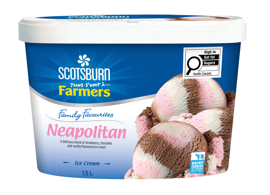  Neapolitan Scotsburn joins Farmers Ice Cream