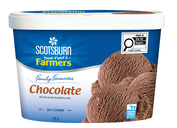 Chocolate Family Scotsburn joins Farmers Ice Cream