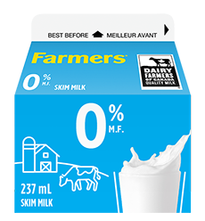 Farmers Milk 0% 237mL