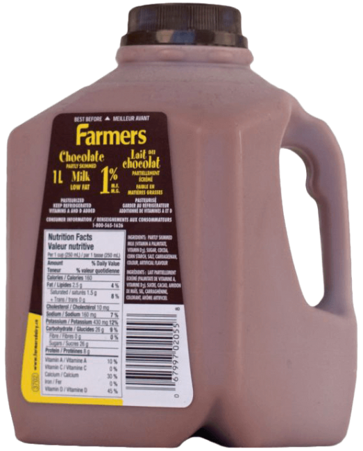 1% Chocolate Milk | Farmers Dairy
